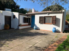 Una casa sospesa tra campagna e mare